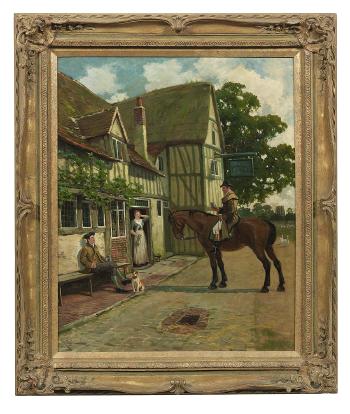 The Village Inn by 
																	Arthur W Redgate